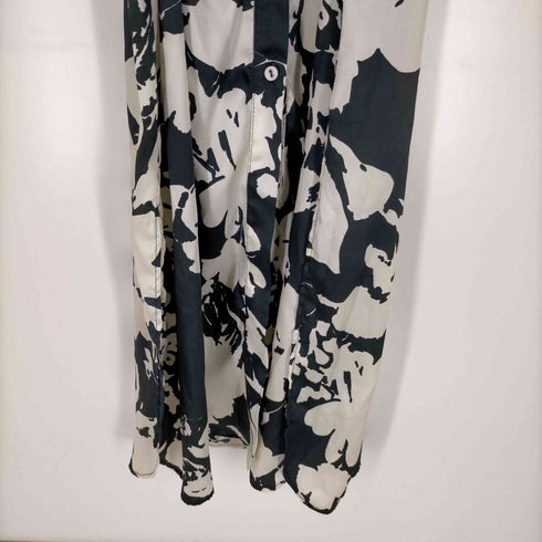 ザラ ZARA サテンドレス フラワーワンピース レディース import:XS