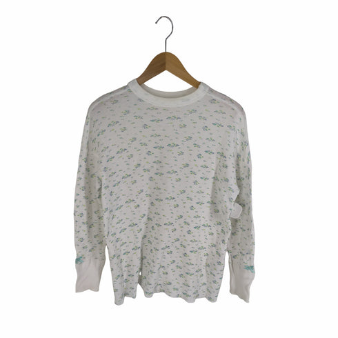 ビームスボーイ BEAMS BOY フラワーワッフルロングスリーブカットソー レディース