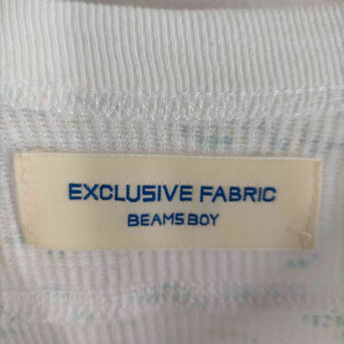 ビームスボーイ BEAMS BOY フラワーワッフルロングスリーブカットソー レディース