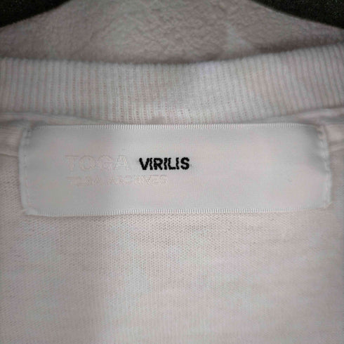 トーガビリリース TOGA VIRILIS 鳥刺繍 ポケットプリント クルーネックTシャツ メンズ JPN:46