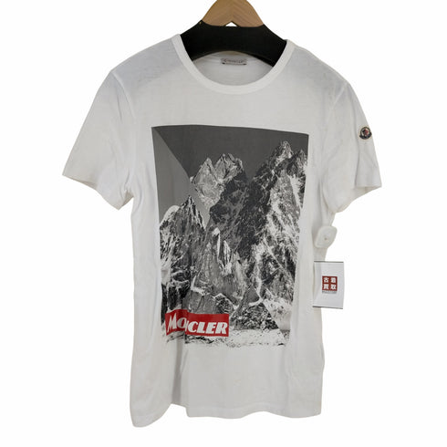 モンクレール MONCLER 雪山プリント ブランドロゴ MAGLIA T-SHIRTS レディース