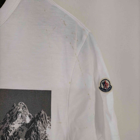 モンクレール MONCLER 雪山プリント ブランドロゴ MAGLIA T-SHIRTS レディース