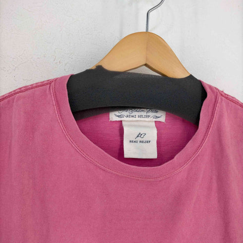 レミレリーフ REMI RELIEF コットン クールネックポケットTシャツ レディース JPN:M
