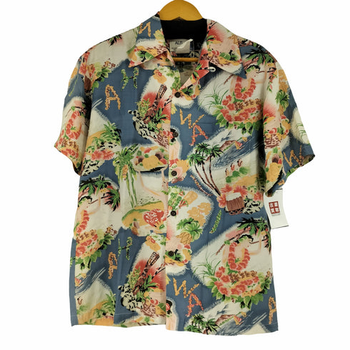 ALI`I 総柄 S/S アロハシャツ メンズ JPN:M