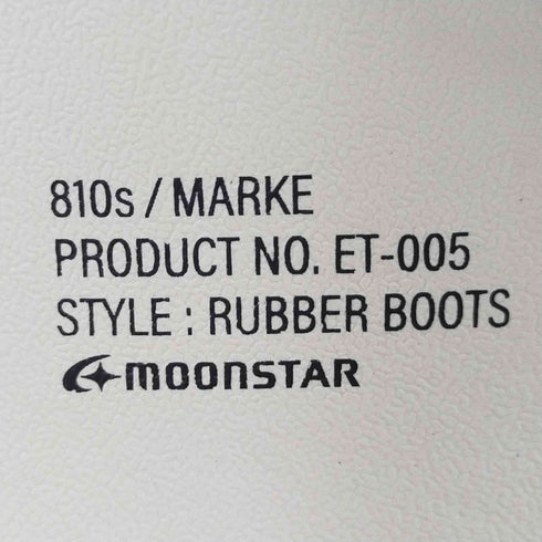 ムーンスター MOONSTAR 810S MARKE レインシューズ レディース 24