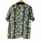ALOHA HAWWAIIAN TROPICAL レーヨン ココナッツボタン 総柄 S/S アロハシャツ メンズ