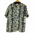 ALOHA HAWWAIIAN TROPICAL レーヨン ココナッツボタン 総柄 S/S アロハシャツ メンズ