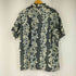 ALOHA HAWWAIIAN TROPICAL レーヨン ココナッツボタン 総柄 S/S アロハシャツ メンズ