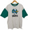 バイカラーキャラクタープリントクルーネックTシャツ メンズ JPN:M