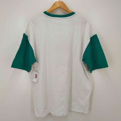 バイカラーキャラクタープリントクルーネックTシャツ メンズ JPN:M