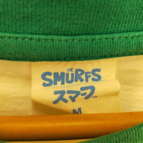 バイカラーキャラクタープリントクルーネックTシャツ メンズ JPN:M