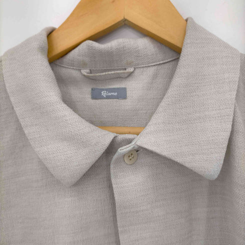 ジャーナルスタンダードレリューム JOURNAL STANDARD relume オープンカラー S/S シャツ メンズ JPN:L