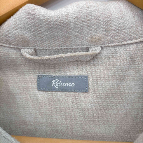 ジャーナルスタンダードレリューム JOURNAL STANDARD relume オープンカラー S/S シャツ メンズ JPN:L