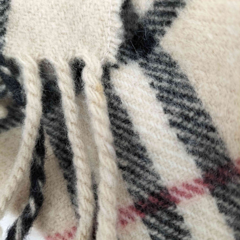 バーバリーロンドン BURBERRY LONDON ロゴ 刺繍 ノバチェック マフラー レディース