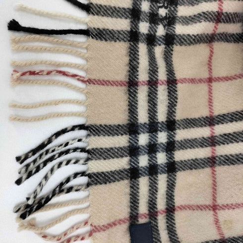 バーバリーロンドン BURBERRY LONDON ロゴ 刺繍 ノバチェック マフラー レディース