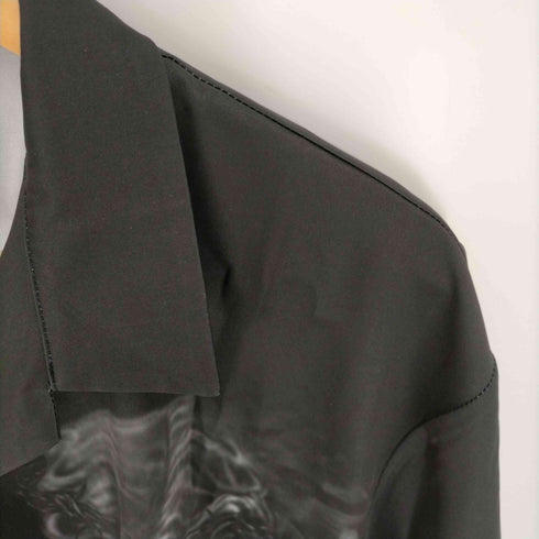 エージェム Agem/9 ANGEL GRAPHIC OPEN COLLAR SH メンズ FREE