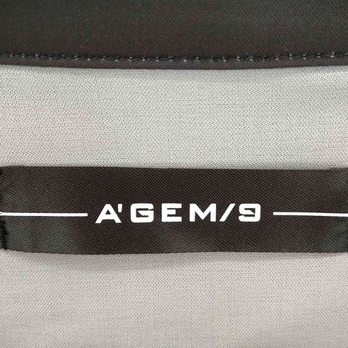 エージェム Agem/9 ANGEL GRAPHIC OPEN COLLAR SH メンズ FREE