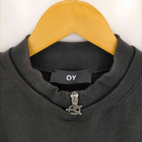 オーワイ OY ネックレイヤード 半袖スウェット メンズ