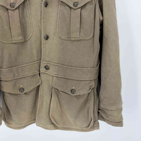 ポロバイラルフローレン Polo by RALPH LAUREN 90S 彫刻ボタン サファリ ジャケット メンズ LL