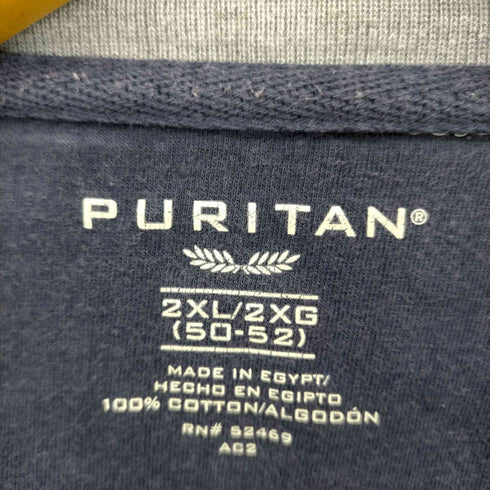 ピューリタン PURITAN ヘンリーネック S/S カットソー メンズ 2XL
