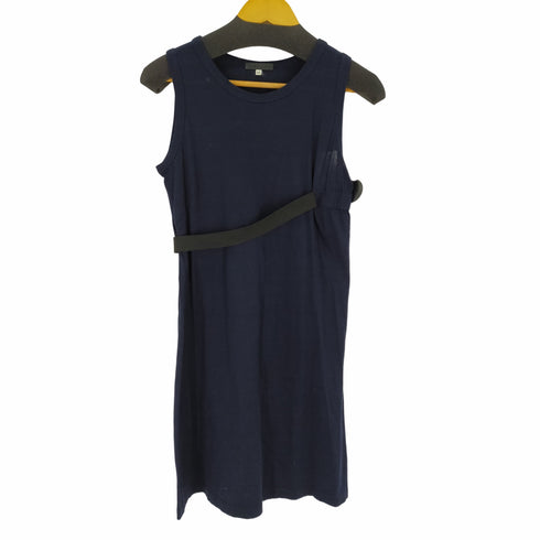 ヘルムートラング HELMUT LANG 00S 本人期 サイドストラップ ノースリーブワンピース アーカイブ archive レディース JPN:42