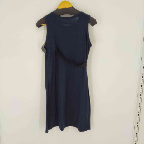 ヘルムートラング HELMUT LANG 00S 本人期 サイドストラップ ノースリーブワンピース アーカイブ archive レディース JPN:42