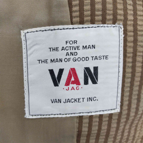 ヴァンヂャケット VAN JAC 3Bテーラードジャケット メンズ 170-90-78