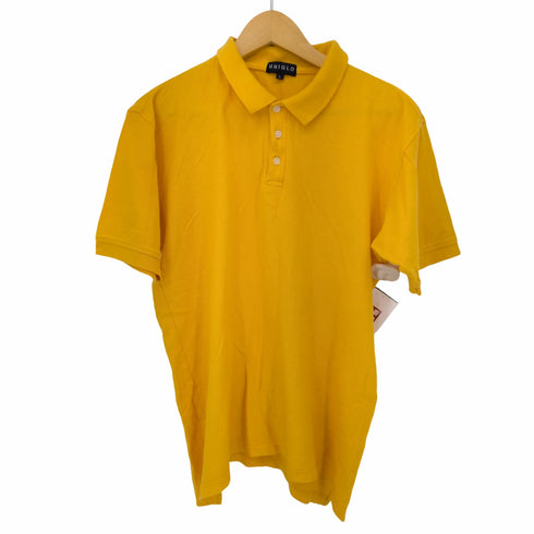 ユニクロ UNIQLO 90S OLD 鹿の子 S/S ポロシャツ メンズ JPN:L