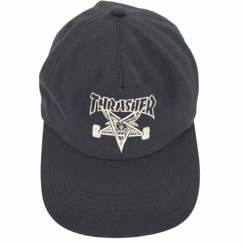 スラッシャー THRASHER Skategoat Wool Blend スナップバックキャップ メンズ