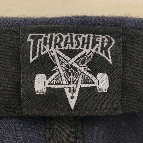 スラッシャー THRASHER Skategoat Wool Blend スナップバックキャップ メンズ