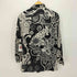 ヴェルサーチ VERSACE ドナテラ期 総柄 L/S オープンカラー シルク シャツ メンズ