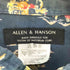 アレン ハンソン allen&hanson 総柄 コットン ウエスタンシャツ メンズ