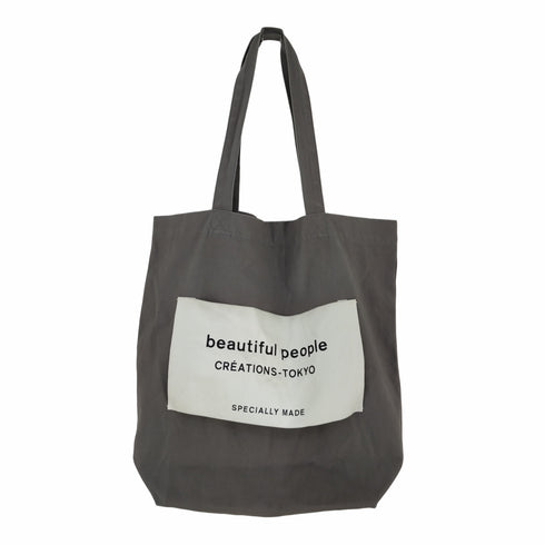 ビューティフルピープル beautiful people NAME TAG TOTE BAG レディース