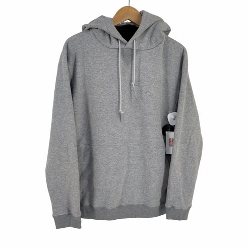 ダブルスタンダードクロージング DOUBLE STANDARD CLOTHING D/him ESSENTIAL 裏起毛パーカー - グレー メンズ FREE