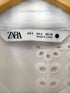 ザラ ZARA デザインシャツワンピース レディース import:S
