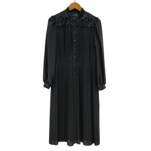 東京いぎん レース プリーツワンピース レディース 9