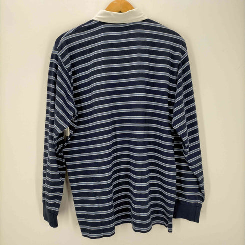 ポロバイラルフローレン Polo by RALPH LAUREN L/S スモールポニー刺繍ボーダーラガーシャツ メンズ JPN:L