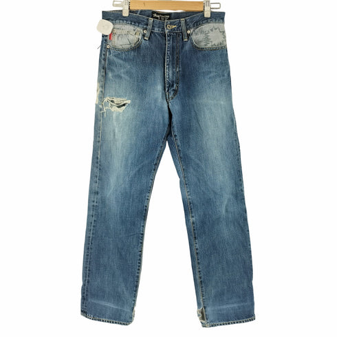 ステューシー Stussy 吹き出し テーパードデニムパンツ メンズ 30