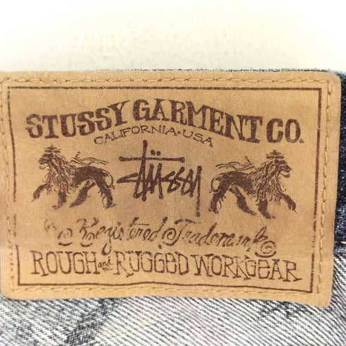 ステューシー Stussy 吹き出し テーパードデニムパンツ メンズ 30