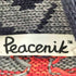 PEACENIK 総柄カーディガン メンズ