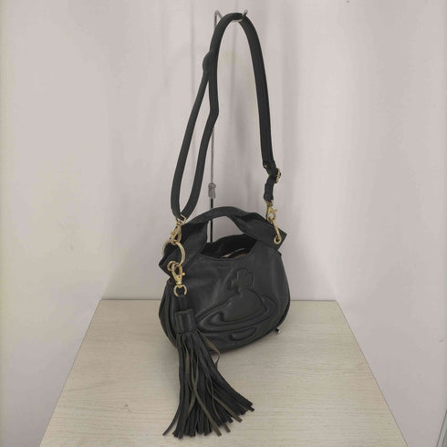 ヴィヴィアンウエストウッド Vivienne Westwood オーブロゴ タッセル 2way ショルダーバッグ レディース