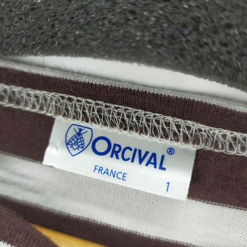 オーチバル ORCIVAL ボートネック バスクシャツ ボーダー メンズ JPN:1