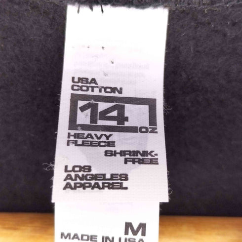 ロサンゼルスアパレル LOS ANGELES APPAREL L/S Heavy Fleece Crew Neck Sweat 14 oz メンズ JPN:M