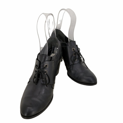 カルヴェン CARVEN ヒール レースアップ レザーシューズ レディース JPN:24.5