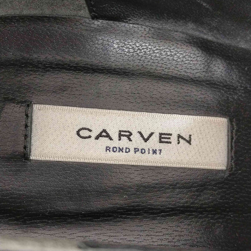 カルヴェン CARVEN ヒール レースアップ レザーシューズ レディース JPN:24.5