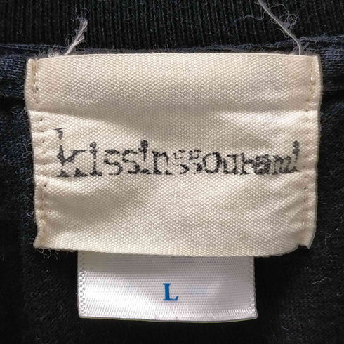 kissing gourami フロントプリントTシャツ メンズ JPN:L