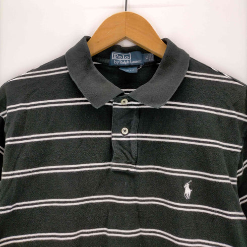 ポロバイラルフローレン Polo by RALPH LAUREN ポニー刺繍 ボーダーポロシャツ メンズ JPN:XL