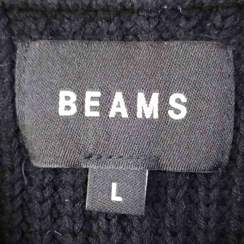 ビームス BEAMS 20AW 畔編み リラックス クルーネック ニット メンズ JPN:L
