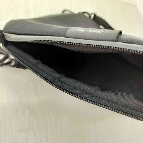 コートエシエル Cote&Ciel INN S SLEEK BLACK イン サコッシュ ショルダーバッグ メンズ ONE SIZE