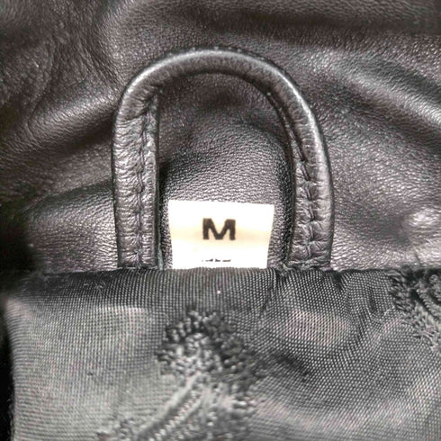ykkジップ 裏地ペイズリー レザージャケット メンズ import:M